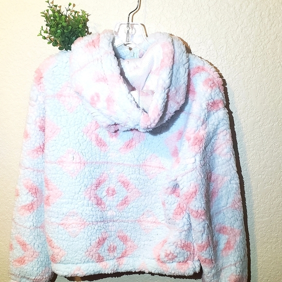 NEW Pacsun Sheree Sherpa Hoodie - Picture 5 of 5